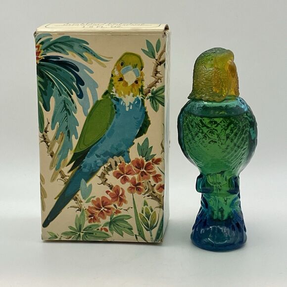 AVON Island Parakeet Charisma Cologne Vintage Collectable Bottle Nearly Full - Picture 1 of 7